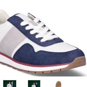 New Men's NOBO Casual Jogger Blue Memory foam Sneakers Multi-color Size 7½